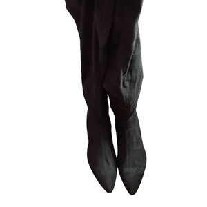 Zara Black Over the Knee Boots